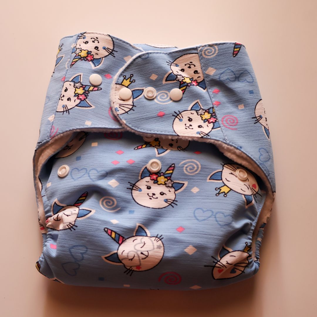 Adore Baby Diapers | 0-36 Months | Reusable and Washable | Purrfect
