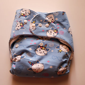 Adore Baby Diapers | 0-36 Months | Reusable and Washable | Purrfect