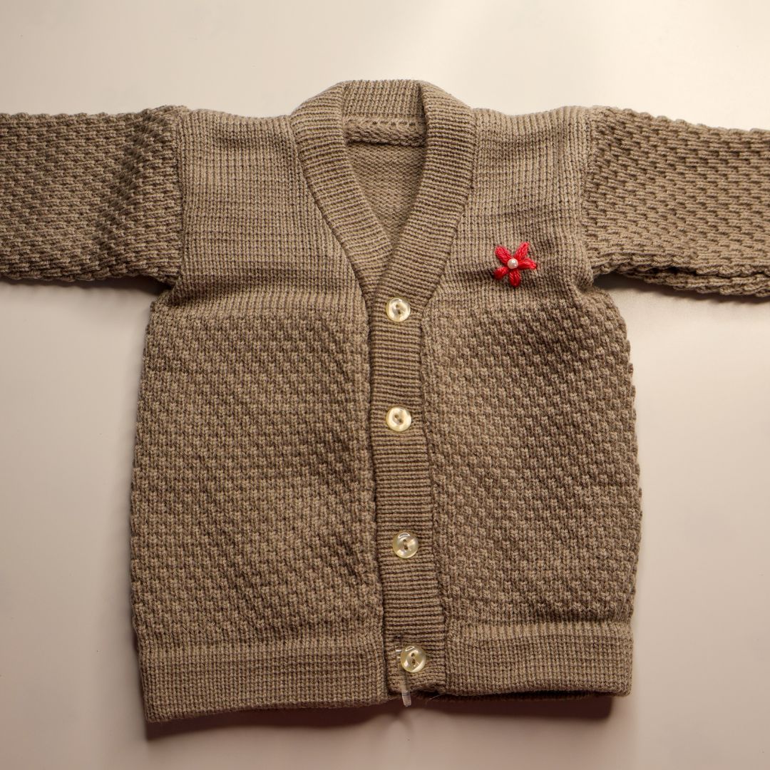 Adore Woollen Set - Grey Pattern 1