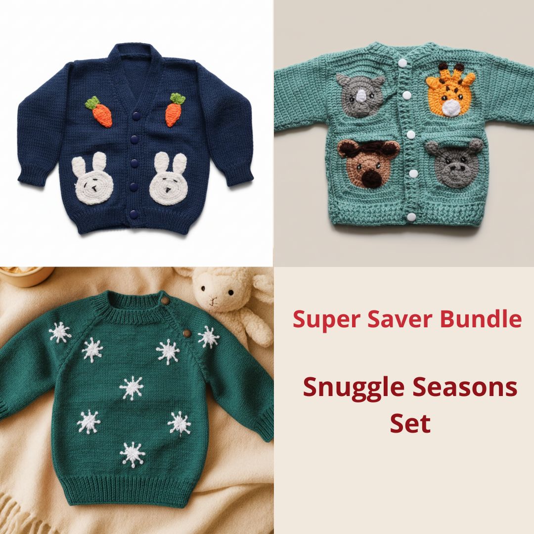 Snuggle Seasons Set | Set of 3 | Handmade