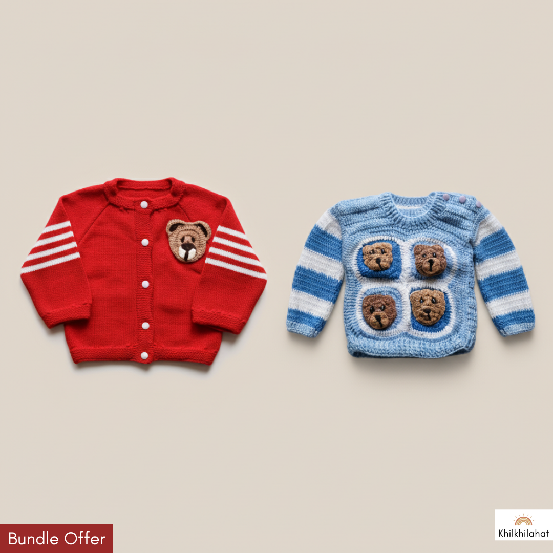 Handmade Sweater | Set of 2 | Teddy