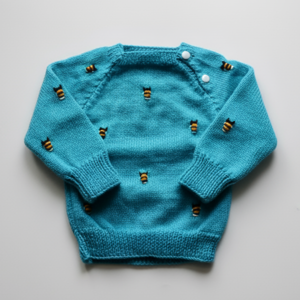 Cozy Buzzing Dreams Knit | Handmade Sweater