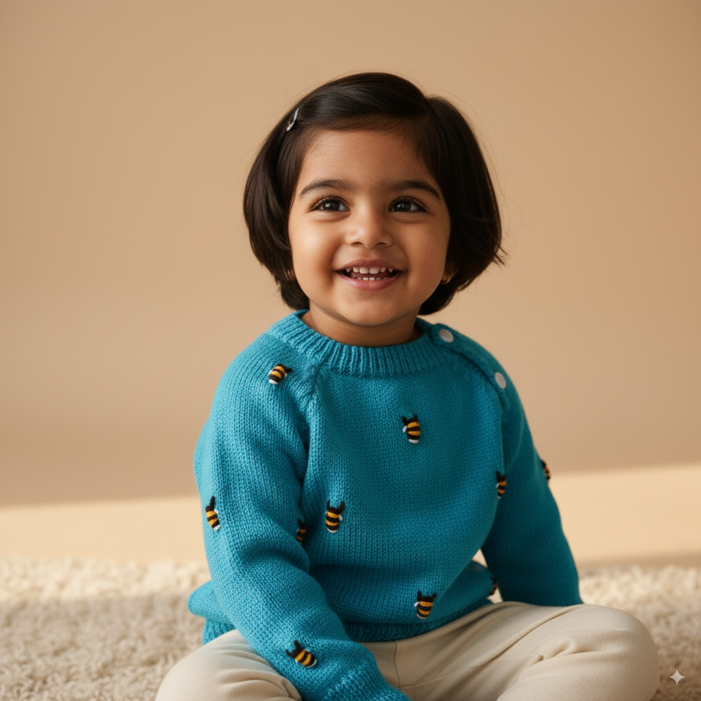 Cozy Buzzing Dreams Knit | Handmade Sweater