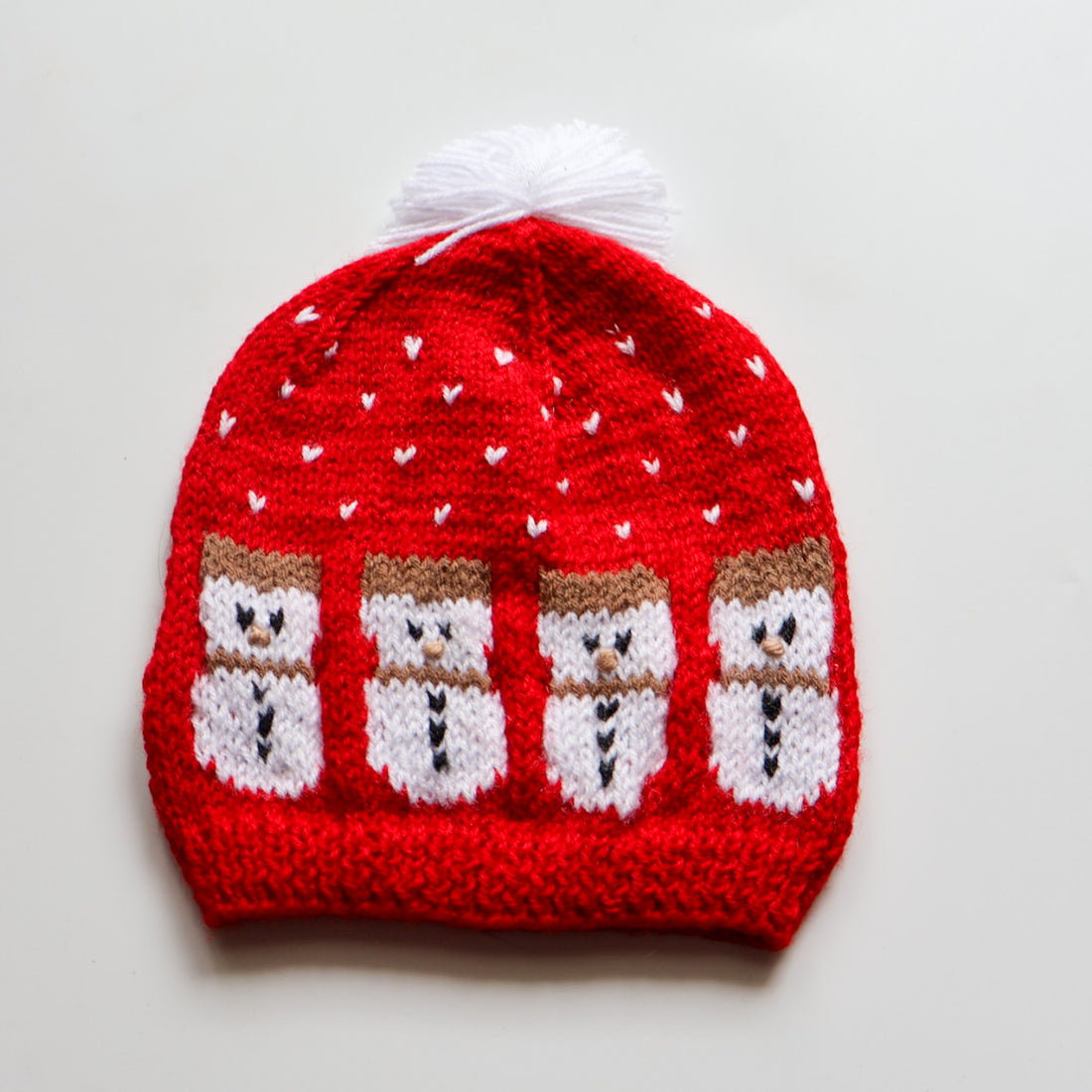 Warm Teddy & Little Snowman Holiday Beanie | Set of 2