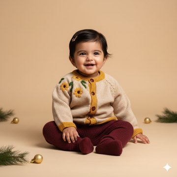 Little Sunflower Knit | Handmade Sweater