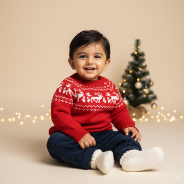 Holiday Reindeer | Handmade Sweater